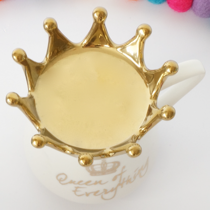 Queen of Everything Deckel Tasse