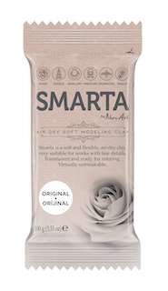 lufttrocknender Ton, Smarta airdryclay original ,  original farblos Ton